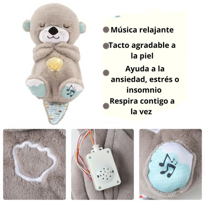 Peluche Nutria alumbra y respira